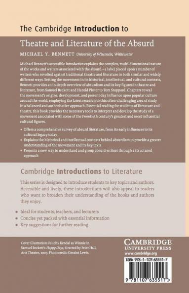The Cambridge Introduction to Theatre and Literature of the Absurd