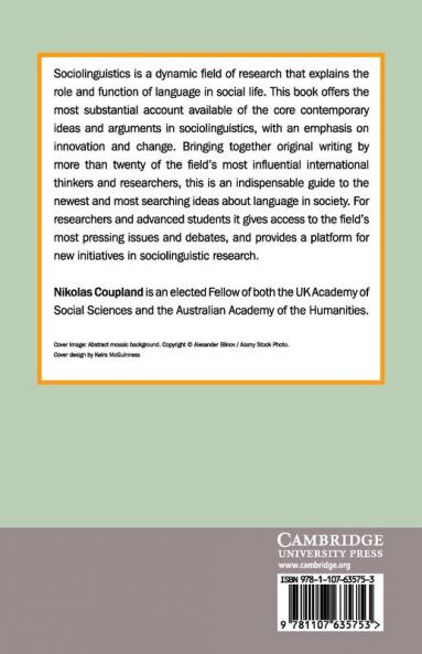 Sociolinguistics