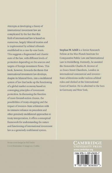 The Multilateralization of International Investment             Law