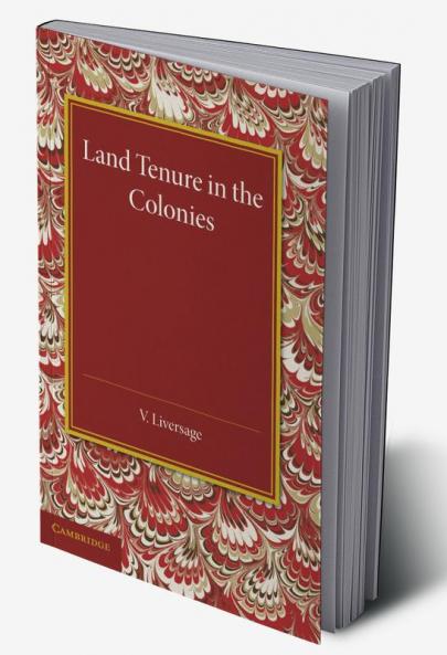 Land Tenure in the Colonies