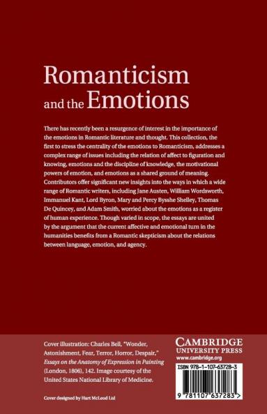 Romanticism and the Emotions