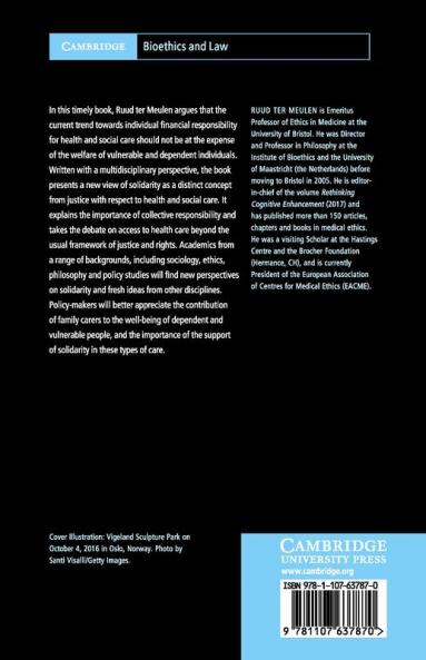 Solidarity and Justice in Health and Social Care