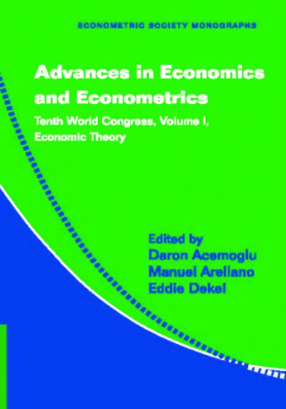 Advances in Economics and Econometrics