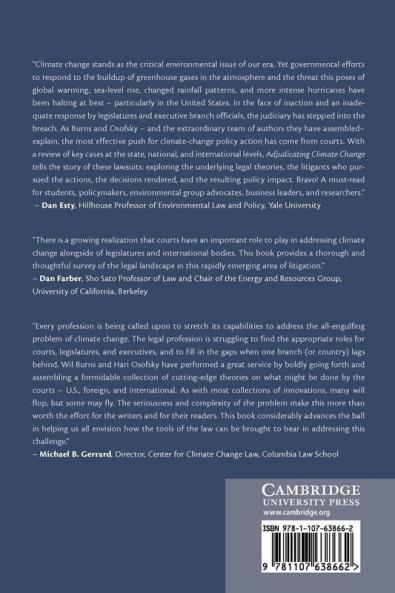 Adjudicating Climate Change