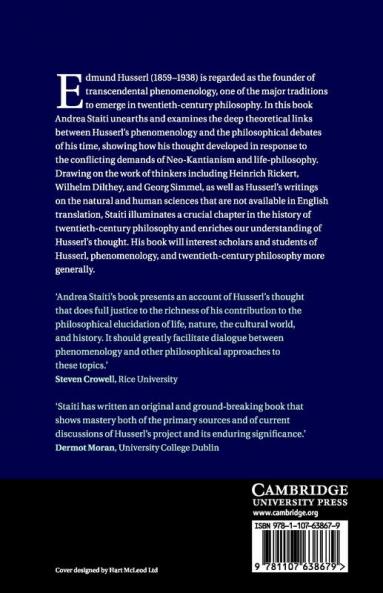 Husserl's Transcendental Phenomenology