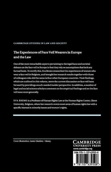 The Experiences of Face Veil Wearers in Europe and the Law