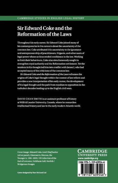 Sir Edward Coke and the Reformation of the Laws