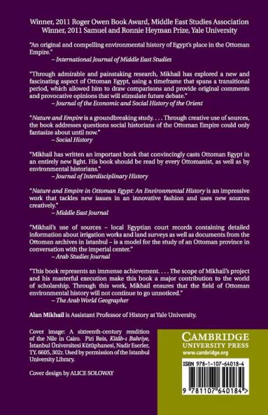 Nature and Empire in Ottoman Egypt