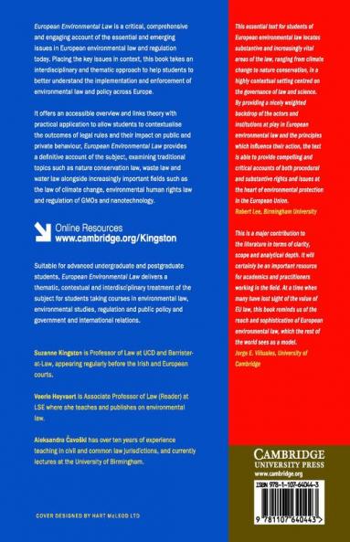 European Environmental Law