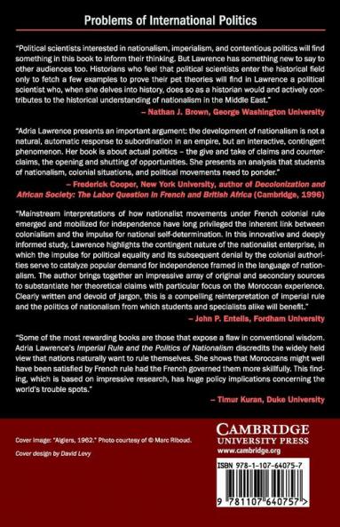 Imperial Rule and the Politics of Nationalism