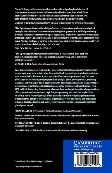The Opening Up of International Organizations