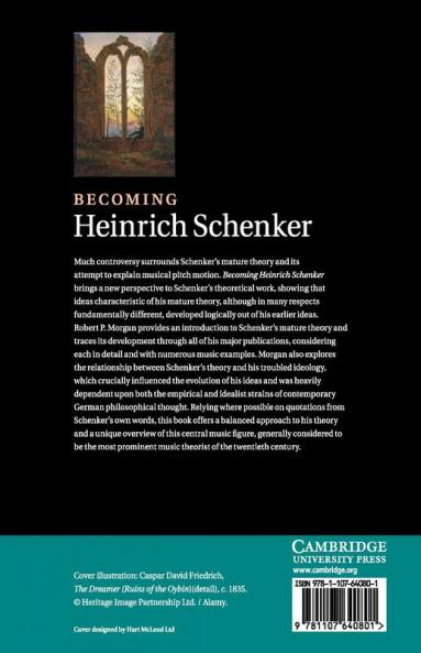 Becoming Heinrich Schenker