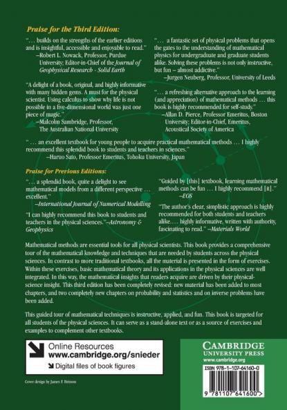 A Guided Tour of Mathematical Methods for the Physical Sciences