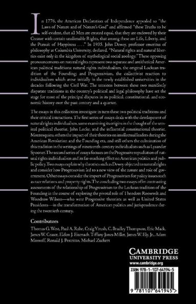 Natural Rights Individualism and Progressivism in American Political Philosophy