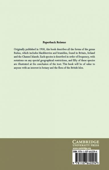 Handbook of the Rubi of Great Britain and Ireland