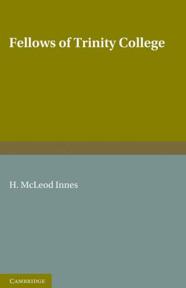 Fellows of Trinity College Cambridge