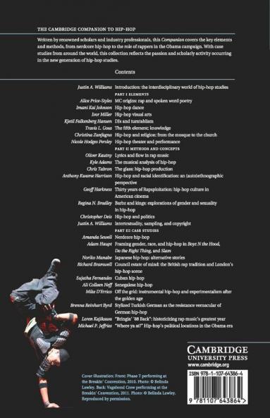 The Cambridge Companion to Hip-Hop