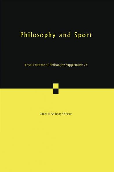 Philosophy and Sport