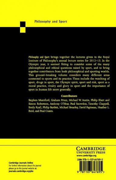 Philosophy and Sport