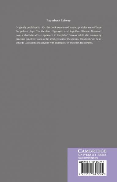 Essays on Euripidean Drama