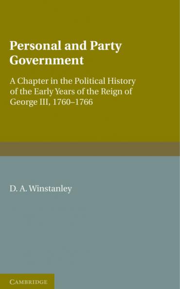 Personal and Party Government
