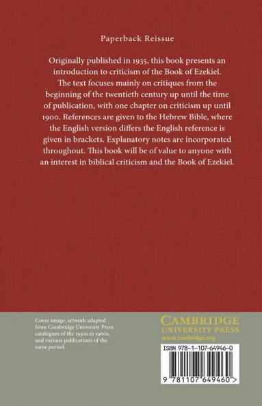 Studies in the Book of Ezekiel