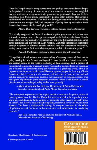 The Politics of Market Discipline in Latin America