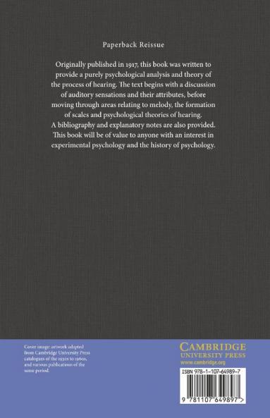 The Psychology of Sound