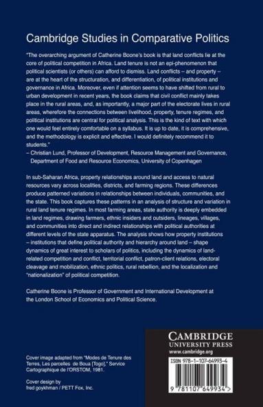 Property and Political Order in Africa