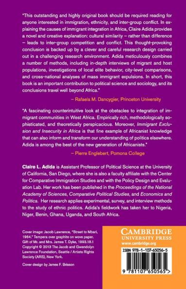 Immigrant Exclusion and Insecurity in Africa