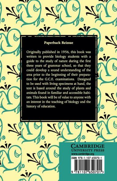 A New Course of Plants and Animals