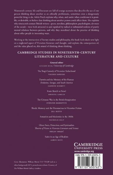 Thinking about Other People in Nineteenth-Century British Writing