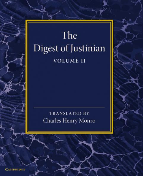 The Digest of Justinian