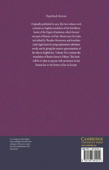The Digest of Justinian