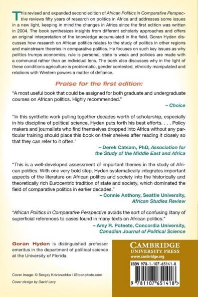 African Politics in Comparative Perspective. Gran Hydn
