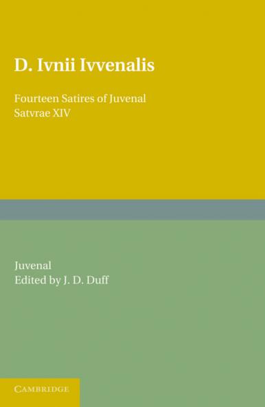 Fourteen Satires of Juvenal