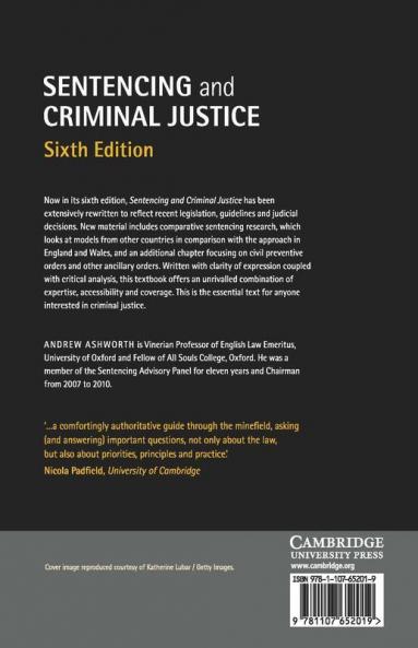 Sentencing and Criminal Justice