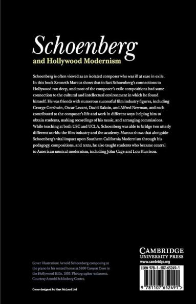 Schoenberg and Hollywood Modernism