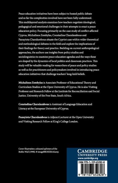 Peace Education in a Conflict-Affected Society