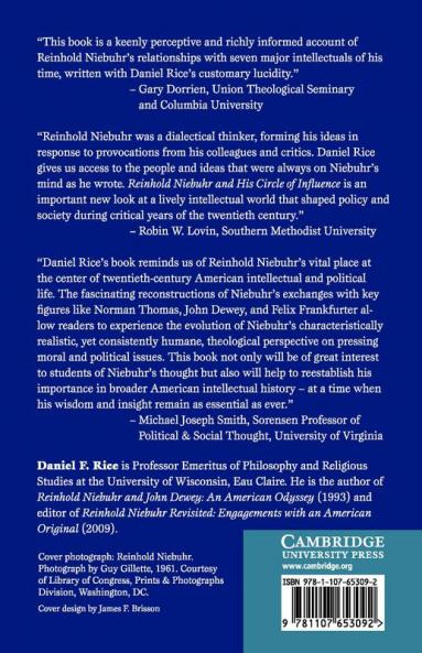 Reinhold Niebuhr and His Circle of Influence