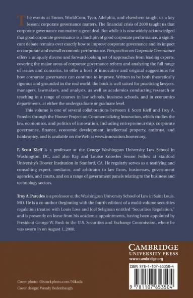 Perspectives on Corporate Governance