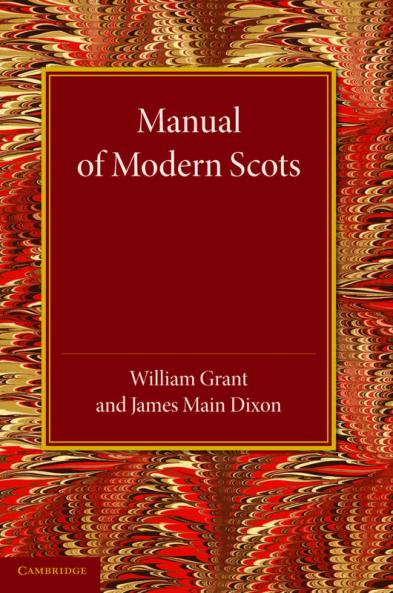 Manual of Modern Scots