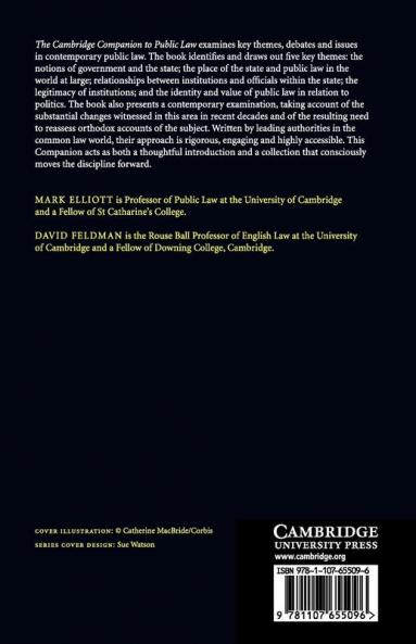 The Cambridge Companion to Public Law
