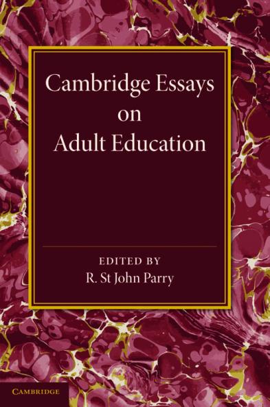 Cambridge Essays on Adult Education