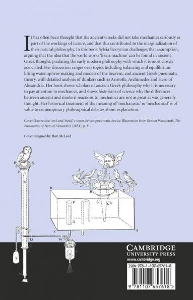 The Mechanical Hypothesis in Ancient Greek Natural Philosophy