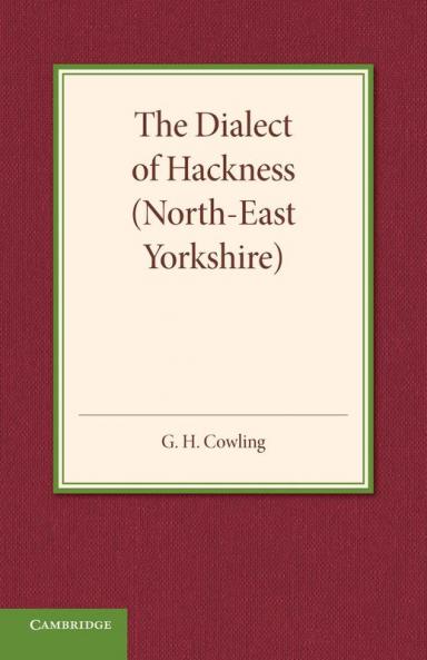 The Dialect of Hackness (North-East Yorkshire)