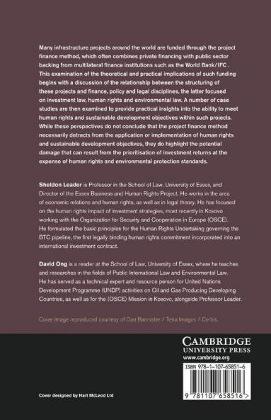 Global Project Finance Human Rights and Sustainable Development
