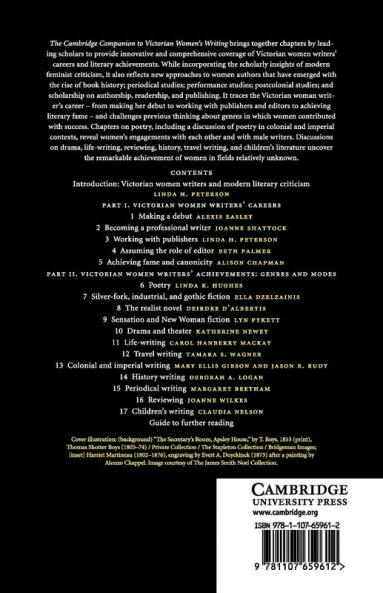 The Cambridge Companion to Victorian Women's Writing