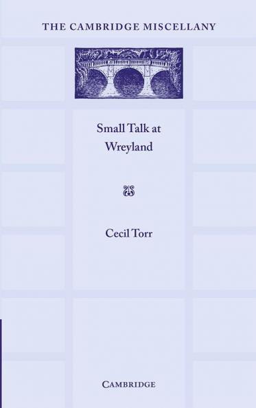 Small Talk at Wreyland