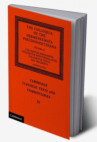 The Colloquia of the Hermeneumata Pseudodositheana